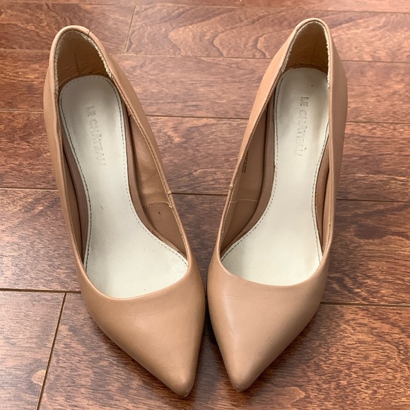 le chateau Shoes - Le château nude heels